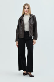 Chaqueta Mujer Classic Café Oscuro