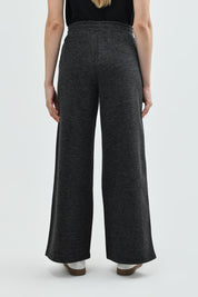 Pantalón Buzo Mujer Calce Recto Gris