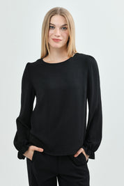 Blusa Mujer Regular Negro