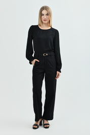 Blusa Mujer Regular Negro
