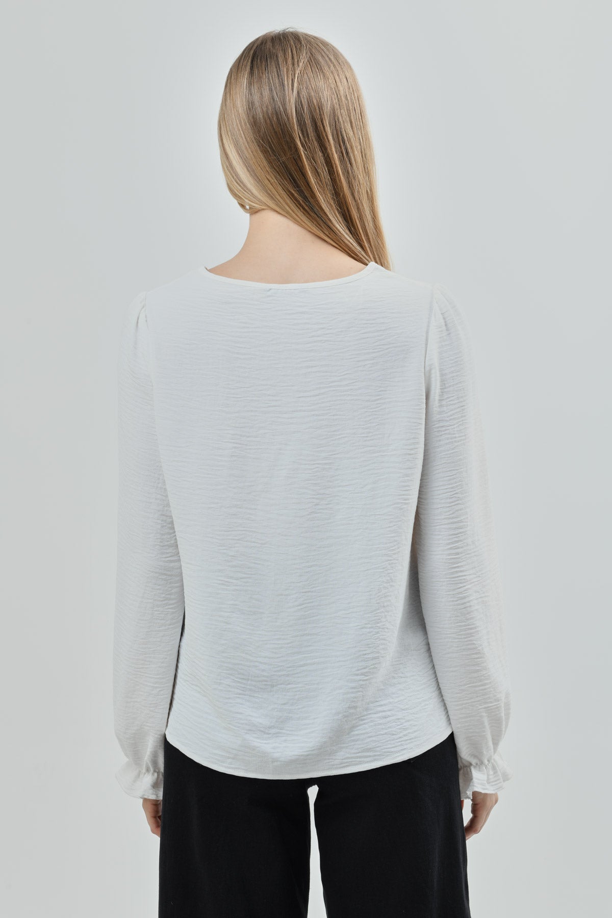 Blusa Mujer Regular Crudo