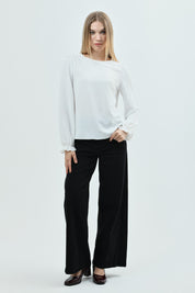 Blusa Mujer Regular Crudo