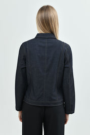 Chaqueta Mujer Slim Azul Oscuro