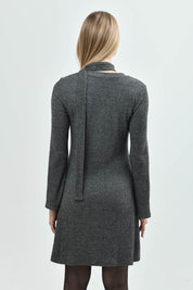 Vestido Mujer Casual Gris