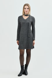 Vestido Mujer Casual Gris