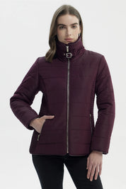 Parka Mujer Slim Rojo