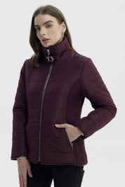 Parka Mujer Slim Rojo
