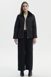 Parka Mujer Slim Negro