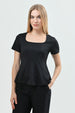 Polera Mujer Slim Fit Negro
