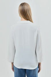 Blusa Loose Mujer Crudo