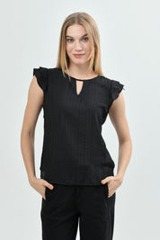 Blusa Mujer Regular Negro