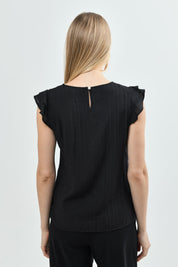 Blusa Mujer Regular Negro
