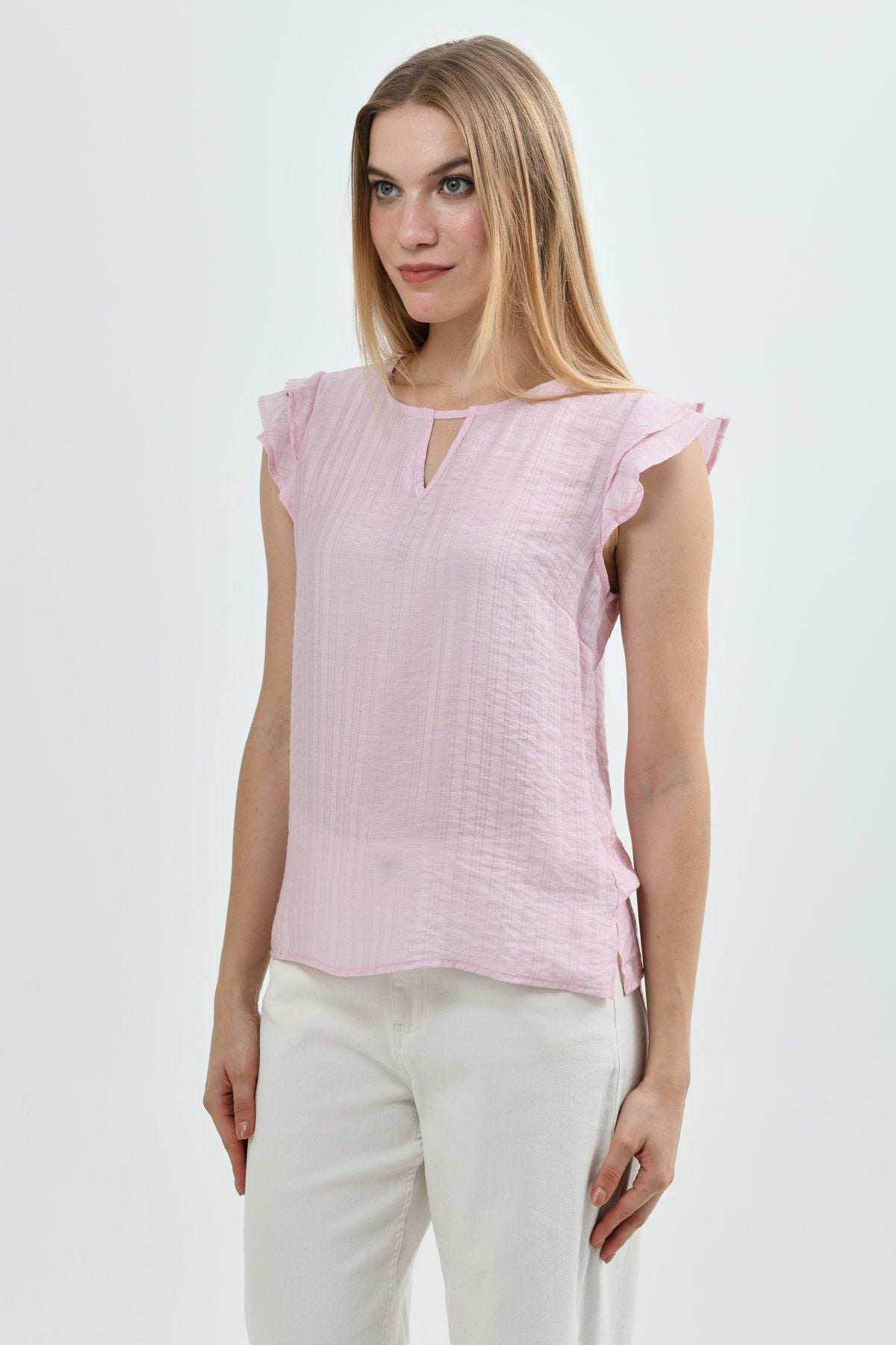 Blusa Mujer Regular Palo Rosa