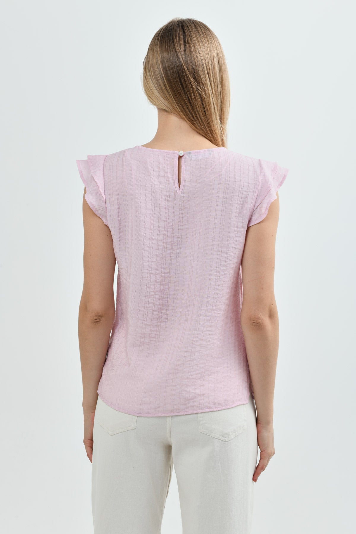 Blusa Mujer Regular Palo Rosa