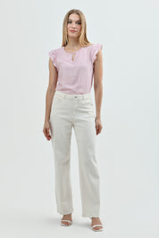 Blusa Mujer Regular Palo Rosa