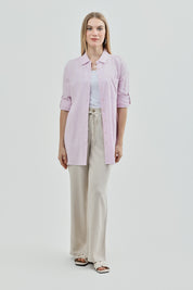 Blusa Loose Mujer Rosado