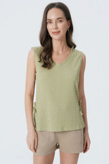 Polera Tight Mujer Verde Musgo