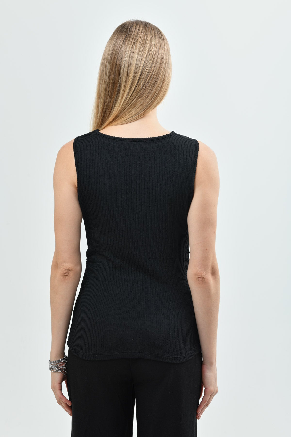 Polera Ajustada Mujer Negro