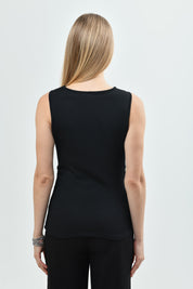Polera Ajustada Mujer Negro
