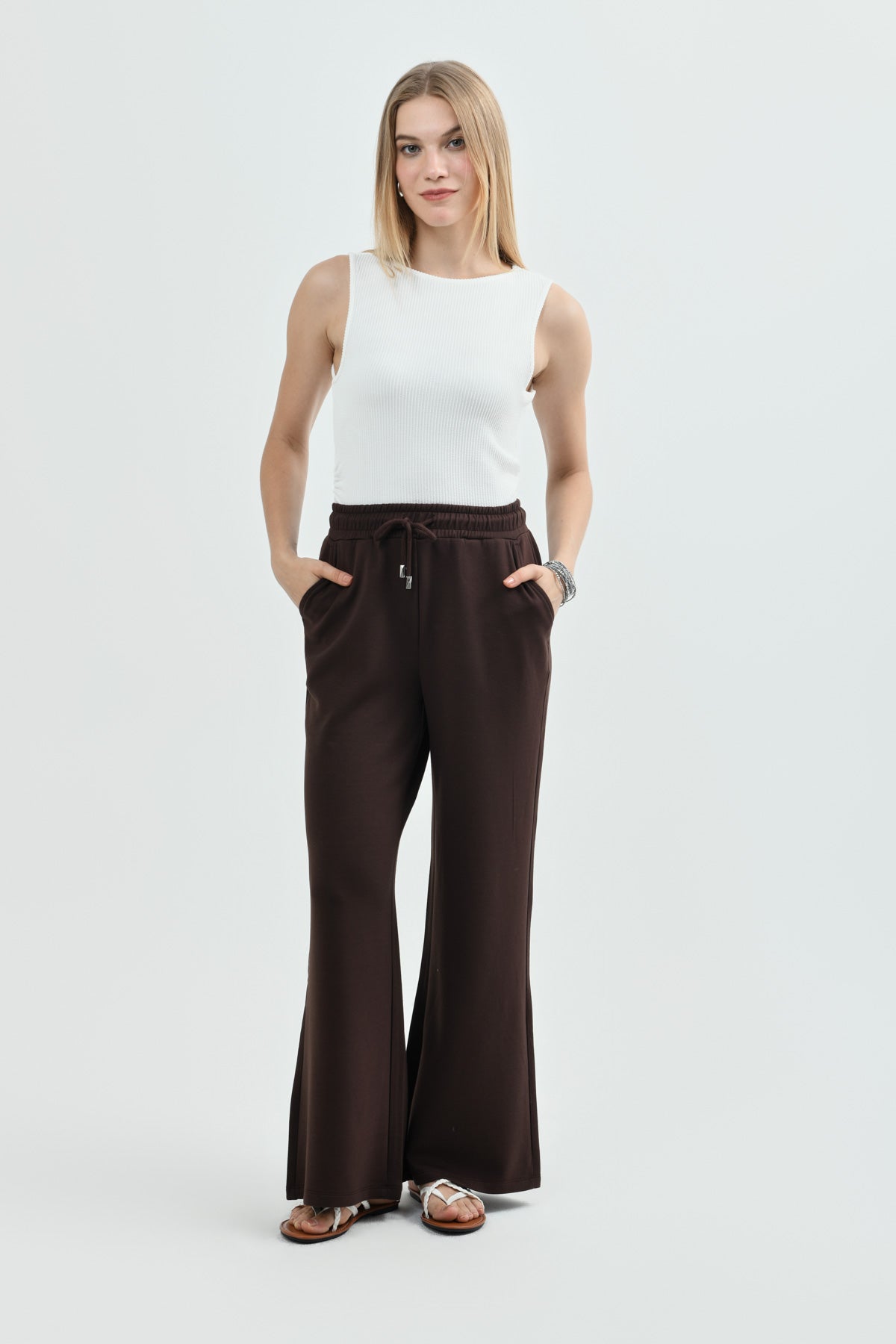 Polera Ajustada Mujer Crudo