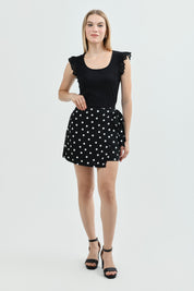 Polera Slim Mujer Negro