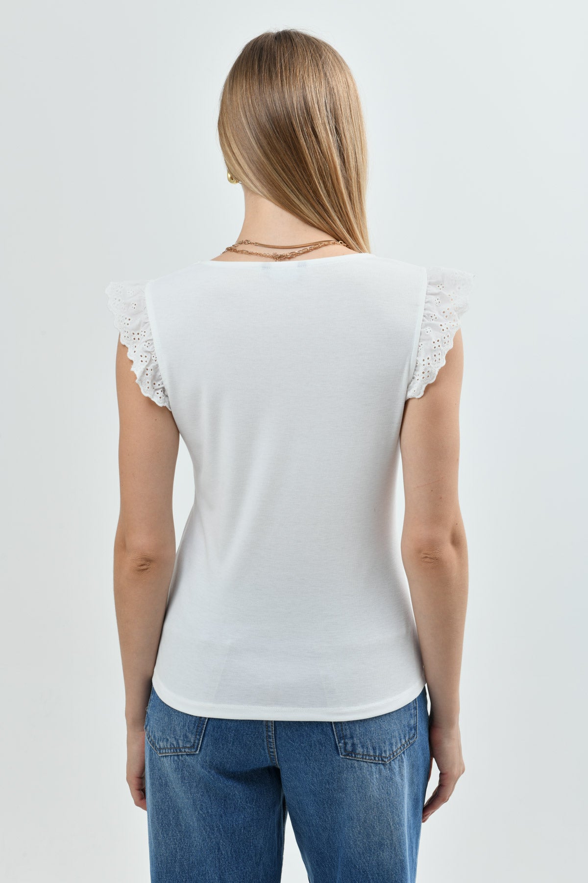 Polera Slim Mujer Crudo