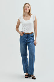 Polera Slim Mujer Crudo