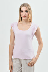 Polera Slim Mujer Rosado