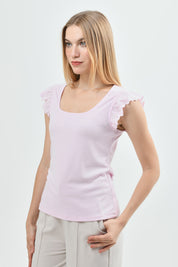 Polera Slim Mujer Rosado