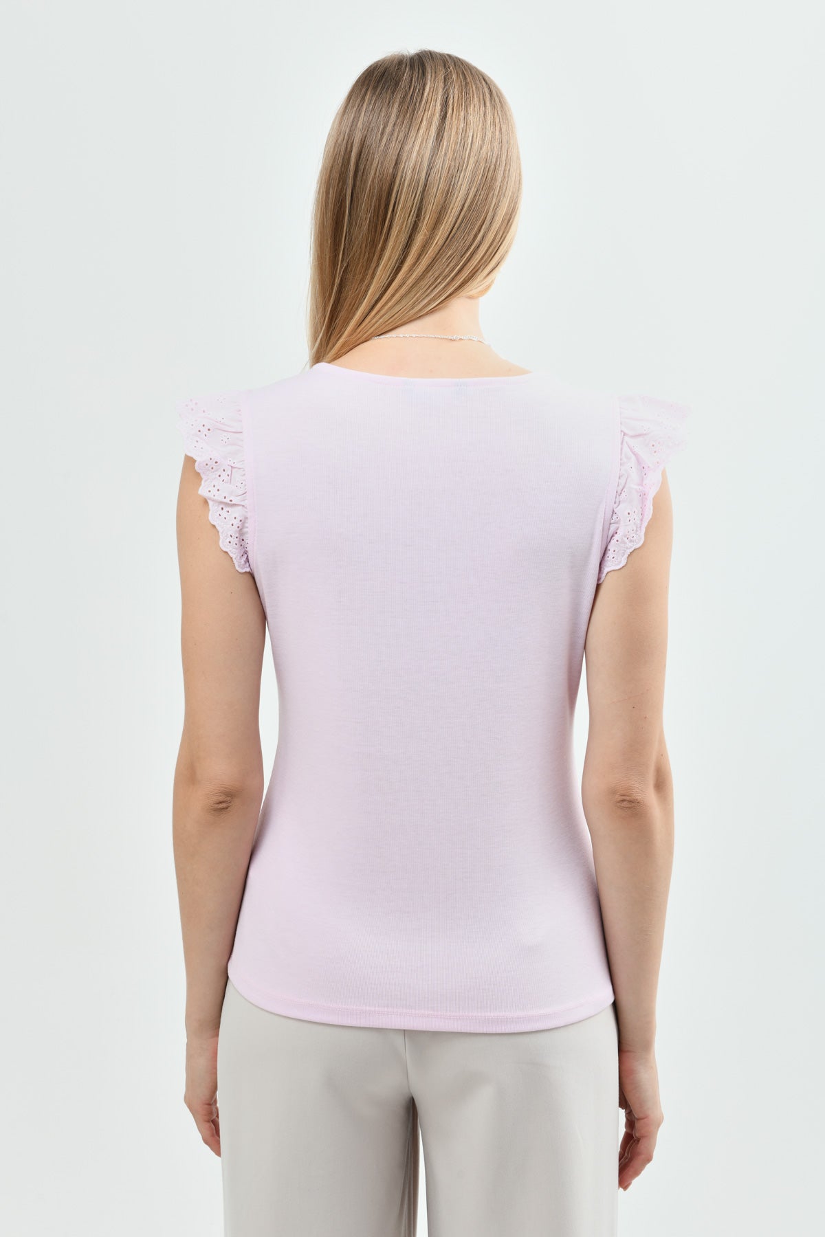 Polera Slim Mujer Rosado