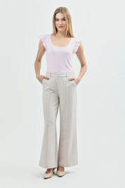 Polera Slim Mujer Rosado