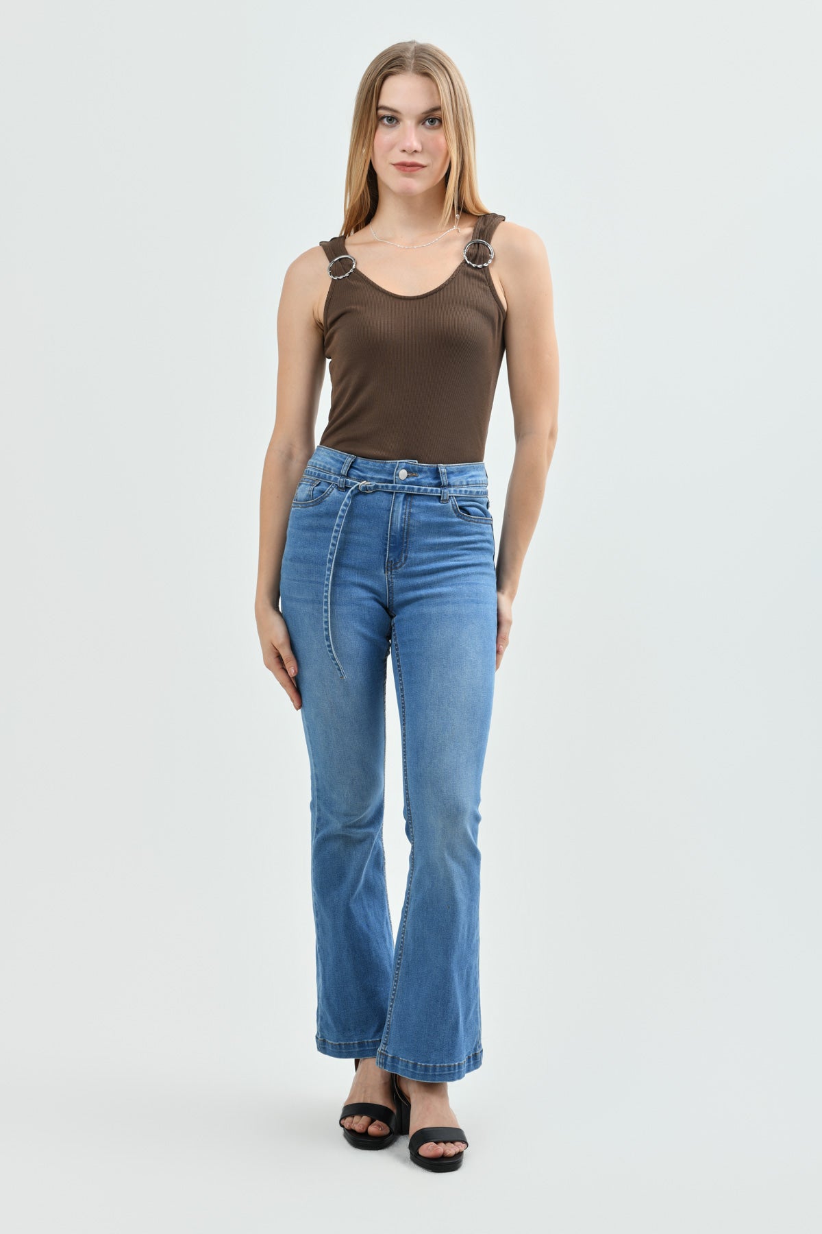 Polera Tight Mujer Café