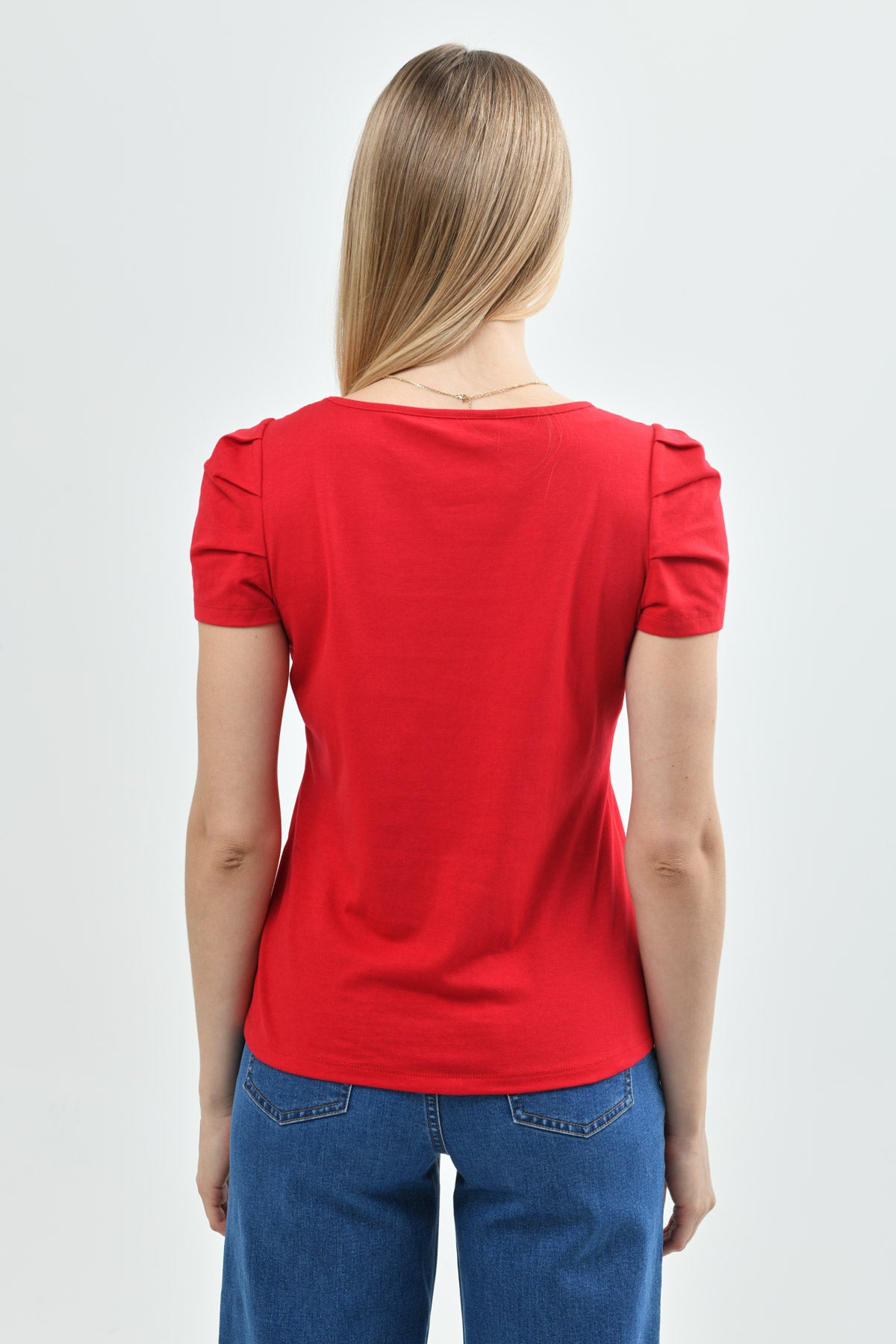 Polera Slim Mujer Rojo