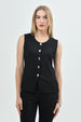 Polera Mujer Slim Negro