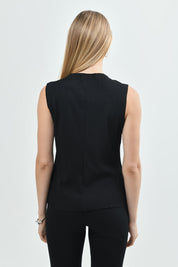 Polera Mujer Slim Negro