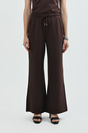 Pantalón Mujer Casual Café Oscuro