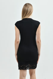 Vestido Mujer Casual Negro