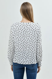Blusa Clásica Mujer Crudo