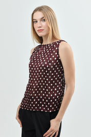 Blusa Mujer Regular Vino