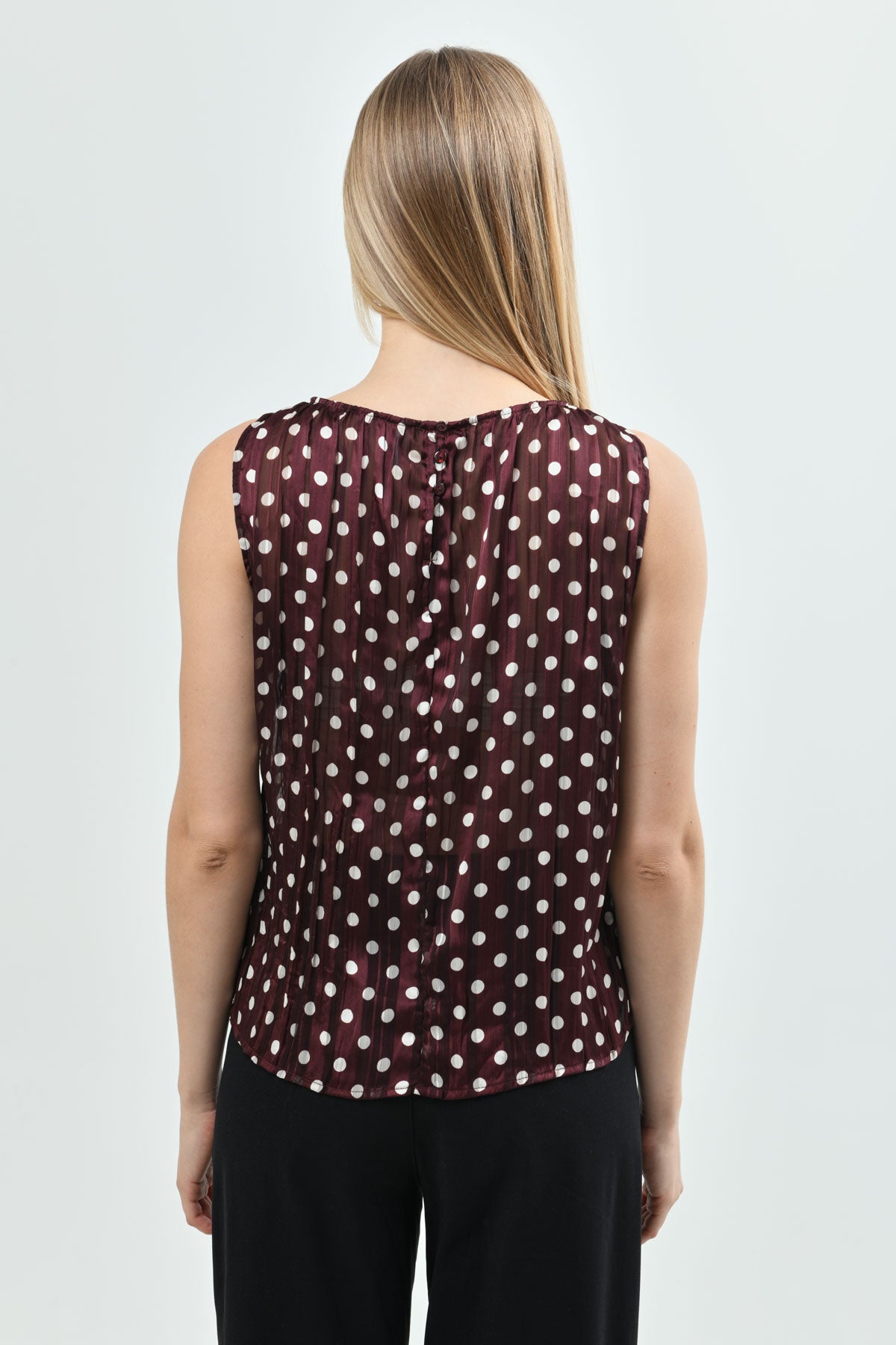 Blusa Mujer Regular Vino
