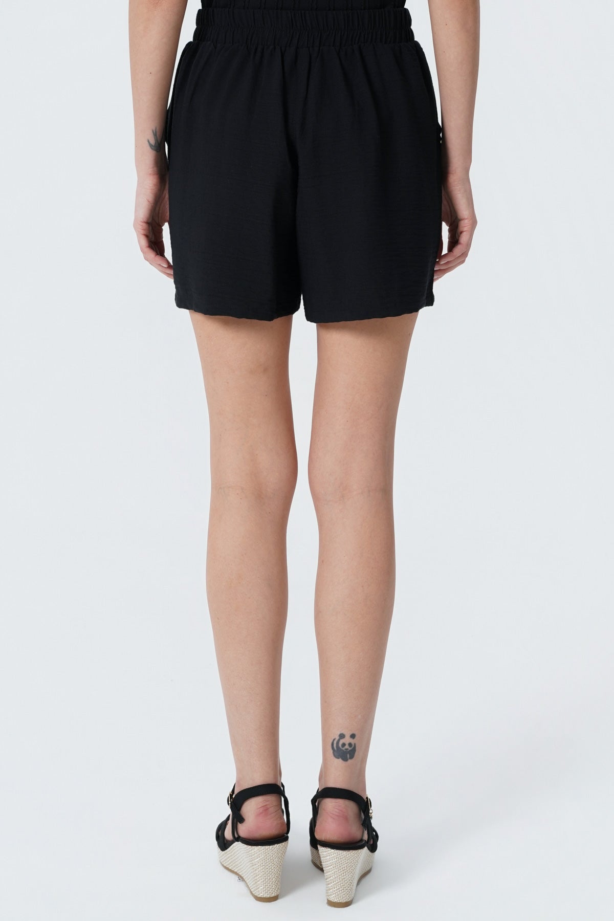 Short Casual Mujer Negro