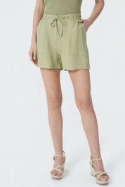 Short Casual Mujer Verde Musgo