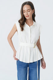 Blusa Regular Mujer Crudo