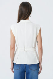 Blusa Regular Mujer Crudo