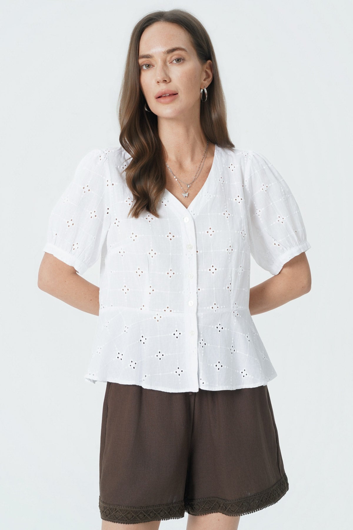 Blusa Regular Mujer Blanco