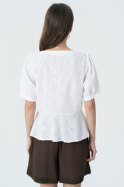 Blusa Regular Mujer Blanco