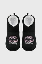 Pantufla Mujer Casual Negro