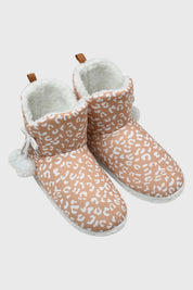 Pantufla Mujer Casual Beige