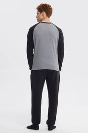 Pijama Hombre Pijama Polera Y Pantalón Marengo