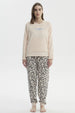Pijama Mujer Polera Y Pantalón Rosado